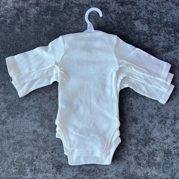 NWT Rae Dunn Fall Long Sleeve Onesies 3-Pack - Picture 6 of 6